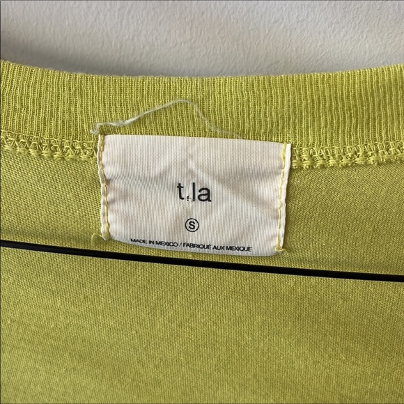 Anthropologie T. La Draped V Neck Peplum T Shirt - Picture 6 of 6